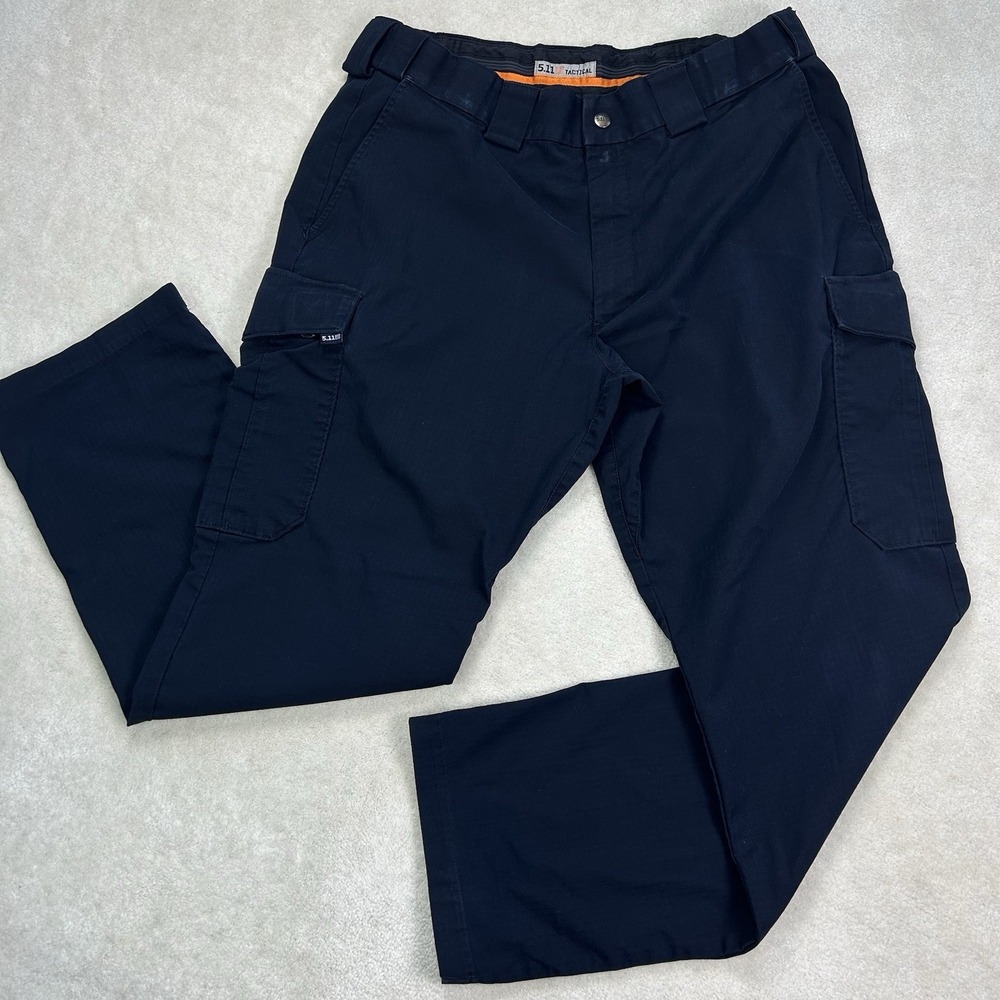 5.11 Tactical Taclite Pro Ripstop Cargo Pants Mens 38x32 Blue Utility